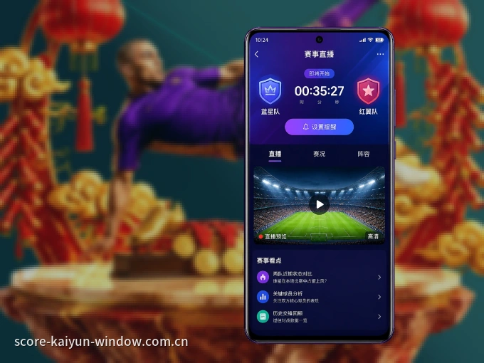 开云 APP，热门比赛一手掌握